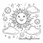 Mystical Moon Phases Coloring Pages 4