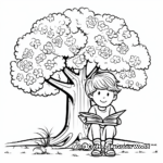 National Arbor Day Tree Coloring Pages 1