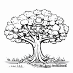 National Arbor Day Tree Coloring Pages 2
