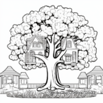 National Arbor Day Tree Coloring Pages 4