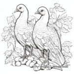 Nature and Wildlife Themed Thanksgiving Coloring Pages 2