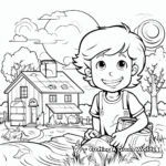 Nature-friendly Recycle & Environment Coloring Pages 2
