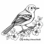 Nature's Music: Songbird Coloring Pages 3