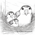 Nesting Puffin Coloring Pages for Bird Watchers 3