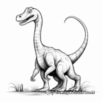 Nigersaurus Coloring Pages for Children 1
