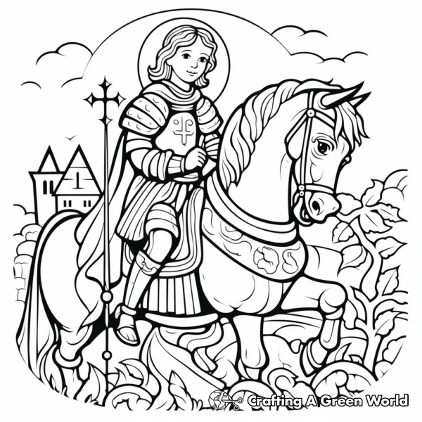 All Saints Day Coloring Pages - Free & Printable!