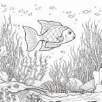 Ocean and its Creatures Creation Coloring Pages 2