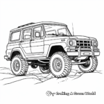 Off-Road 4x4 Jeep Coloring Pages 2