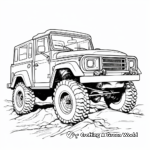Off-Road 4x4 Jeep Coloring Pages 4