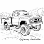 Off-road 4x4 Truck Coloring Pages 4