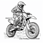 Off-Road Dirt Bike Coloring Pages 3