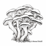 Oyster Mushroom Coloring Pages for All Ages 2