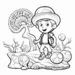 Paleontology & Fossils Coloring Pages 2