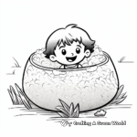 Parboiled Rice Grains Coloring Pages 1