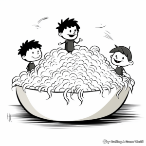 Parboiled Rice Grains Coloring Pages 4
