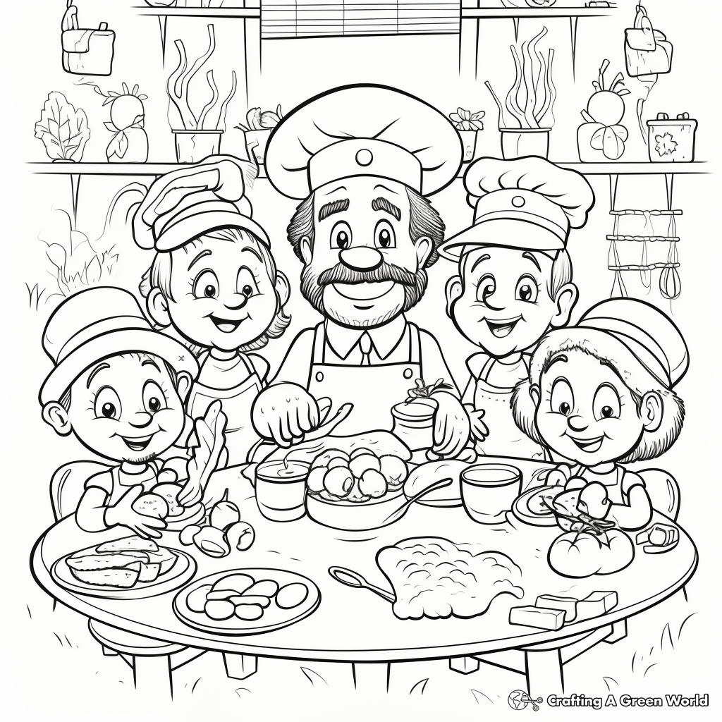 Passover Story Characters Coloring Sheets 3