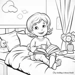 Peaceful Friday Morning Coloring Pages 1