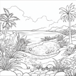 Peaceful Ocean Inspired Coloring Pages for Adults 1