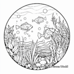 Peaceful Ocean Inspired Coloring Pages for Adults 2