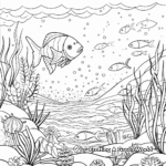 Peaceful Ocean Inspired Coloring Pages for Adults 3
