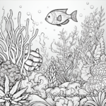 Peaceful Ocean Inspired Coloring Pages for Adults 4