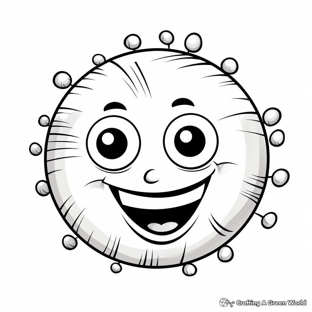 Peppermint Candy Buttons Coloring Pages 2