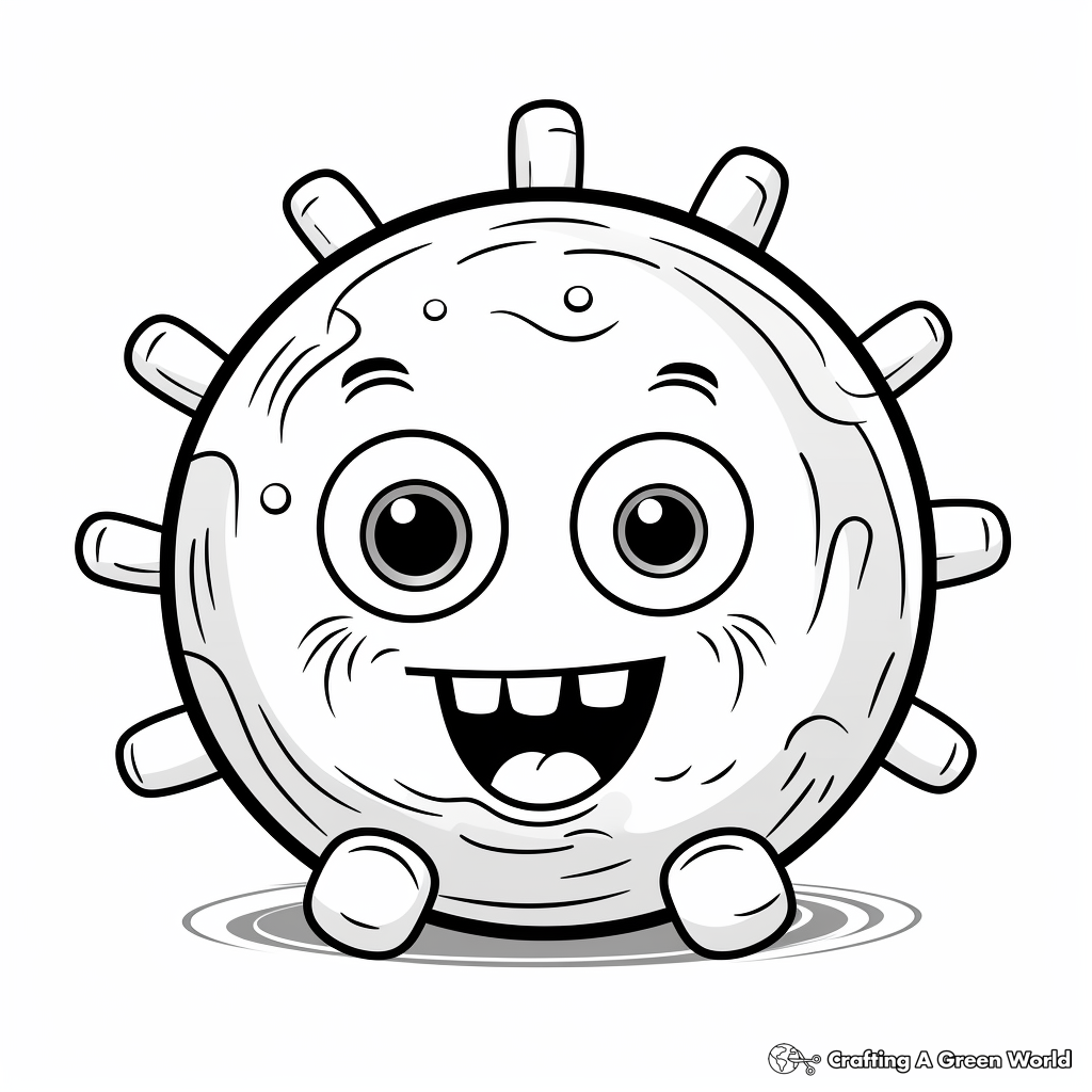 Peppermint Candy Buttons Coloring Pages 4