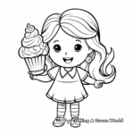 Peppermint Ice Cream Coloring Pages 2