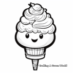 Peppermint Ice Cream Coloring Pages 4