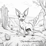 Playful Bandicoot Coloring Pages for Toddlers 2