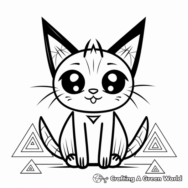 Cat Book Coloring Pages - Free &amp; Printable!
