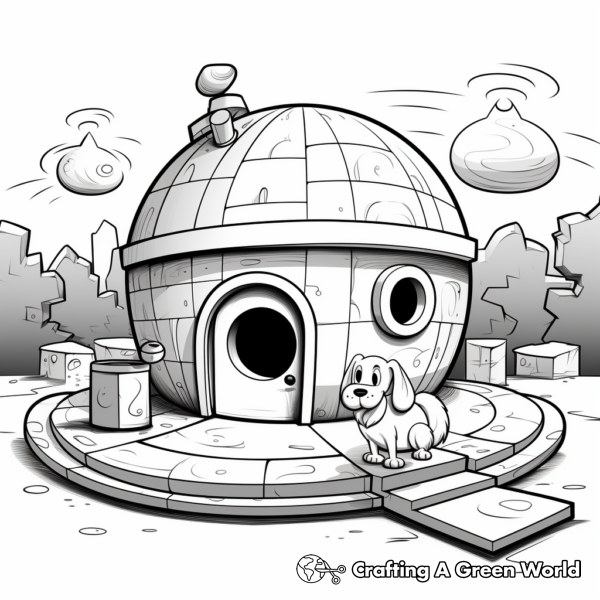 Pluto Coloring Pages - Free &amp; Printable!