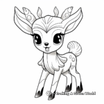 Pokemon Deerling Coloring Pages 3