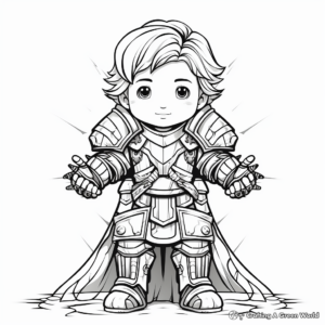 Prayer Warrior Coloring Pages 1