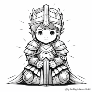 Prayer Warrior Coloring Pages 3