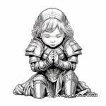 Prayer Warrior Coloring Pages 4