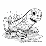 Prehistoric Electric Eel Coloring Pages 3