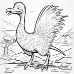 Prehistoric Pyroraptor Coloring Pages for Kids 3