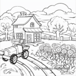 Preschool Farm during Spring Coloring Pages 4