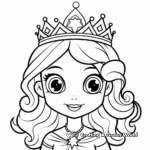 Princess Tiara Coloring Pages 2