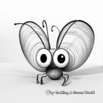 Printable 3D Butterfly Coloring Pages for Talented Artists 2