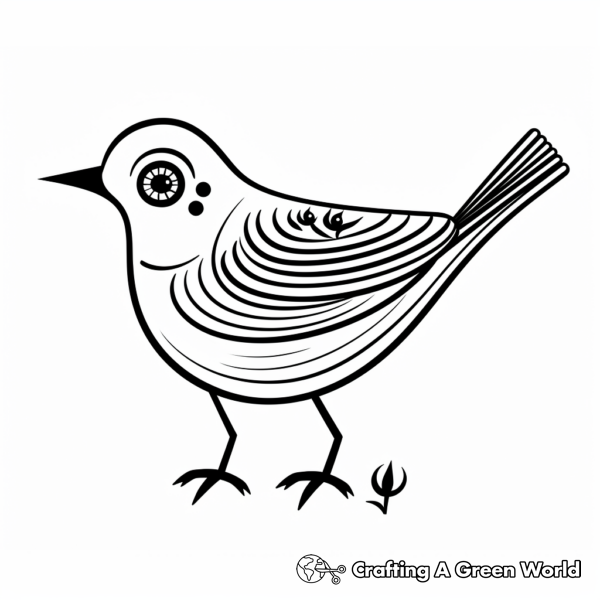 Mockingbird Coloring Pages - Free &amp; Printable!