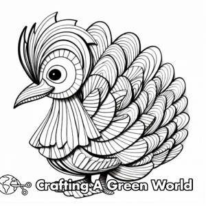 Baby Turkey Coloring Pages - Free &amp; Printable!