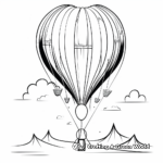 Printable Abstract Balloon Coloring Pages for Artists 2