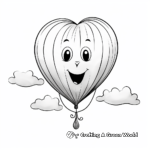 Printable Abstract Balloon Coloring Pages for Artists 3