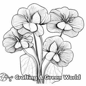 Hydrangea Coloring Pages - Free &amp; Printable!