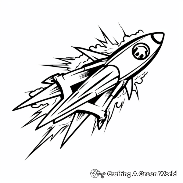 Shooting Star Coloring Pages - Free &amp; Printable!