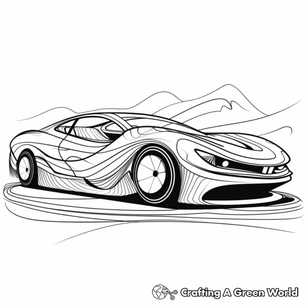 Unicorn Car Coloring Pages - Free & Printable!