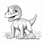 Printable Albertosaurus Dinosaur Coloring Pages for All Ages 3
