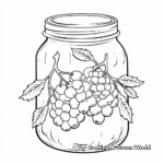 Printable Blackberry Jam Jar Coloring Pages 4